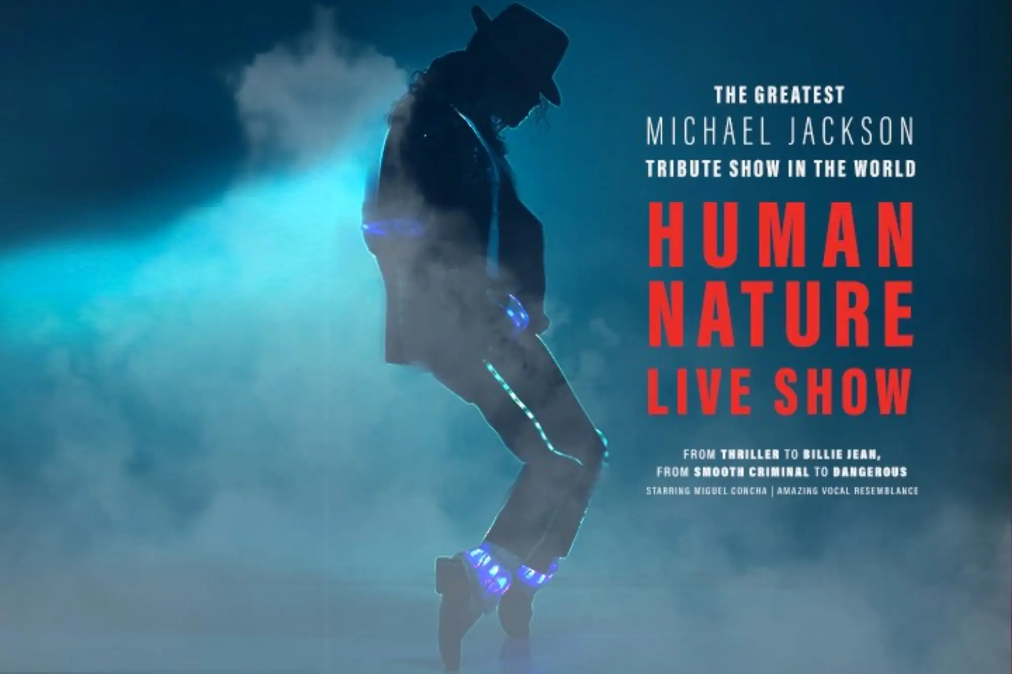 “Human Nature Live Show”: lo spettacolo dedicato a Michael Jackson in FVG