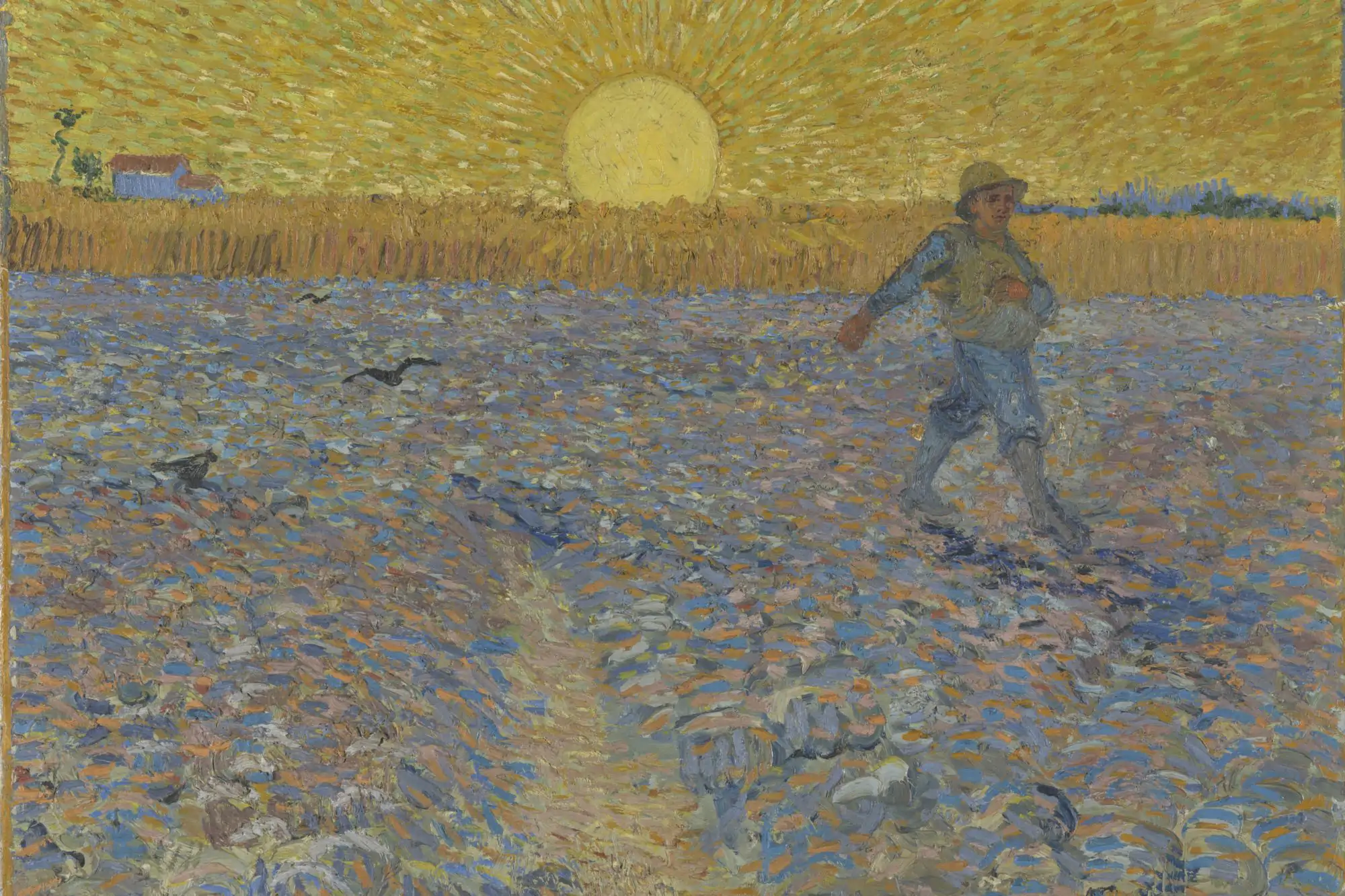 Vincent Van Gogh Il seminatore Arles, 17 – 28 giugno 1888 ca Olio su tela, 64,2x80,3 cm © Kröller-Müller Museum, Otterlo, The Netherlands