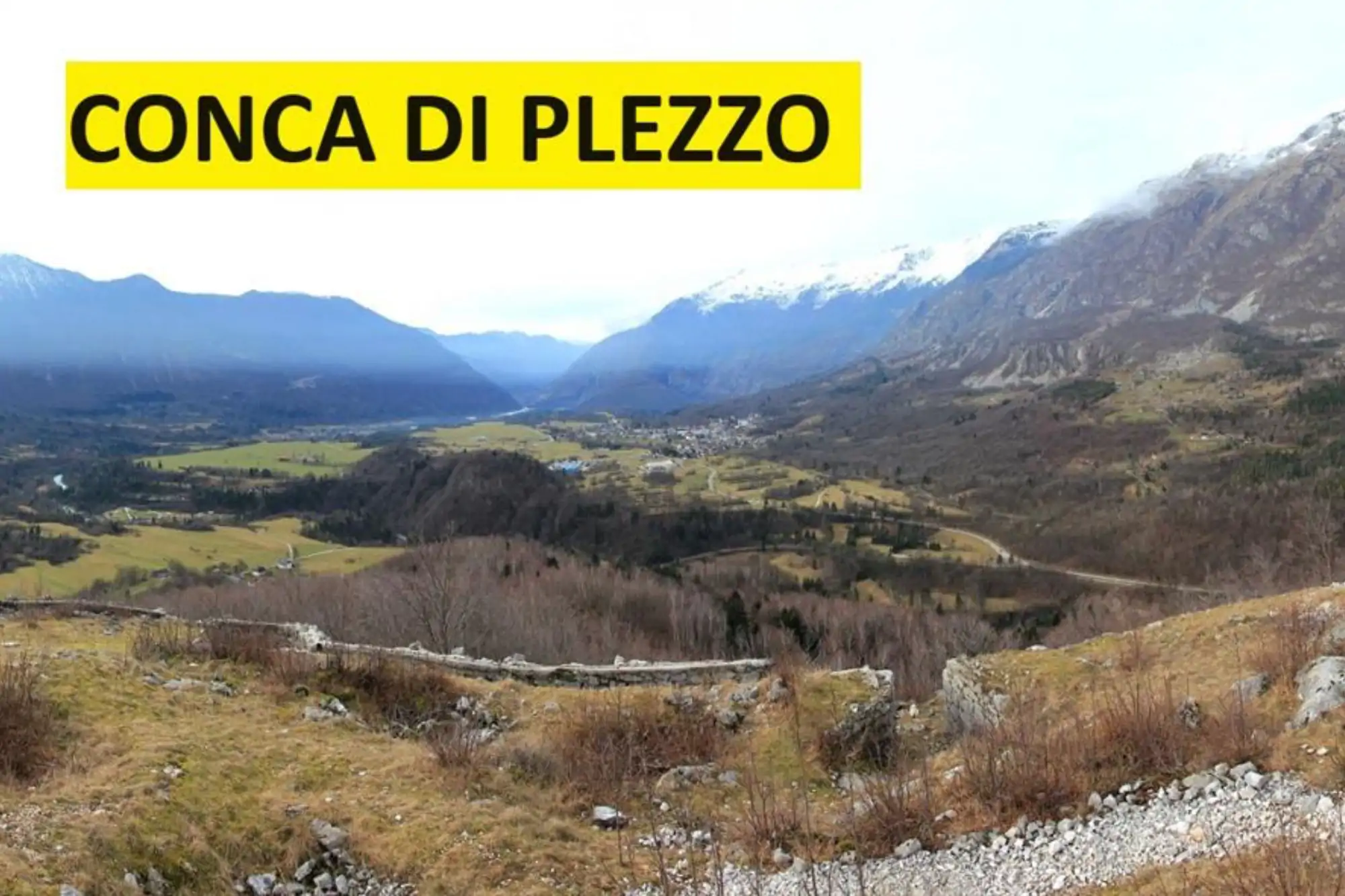 escrursione storica tracce grande guerra LA CONCA DI PLEZZO/BOVEC TEATRO DELL'ATTACCO CON I GAS
