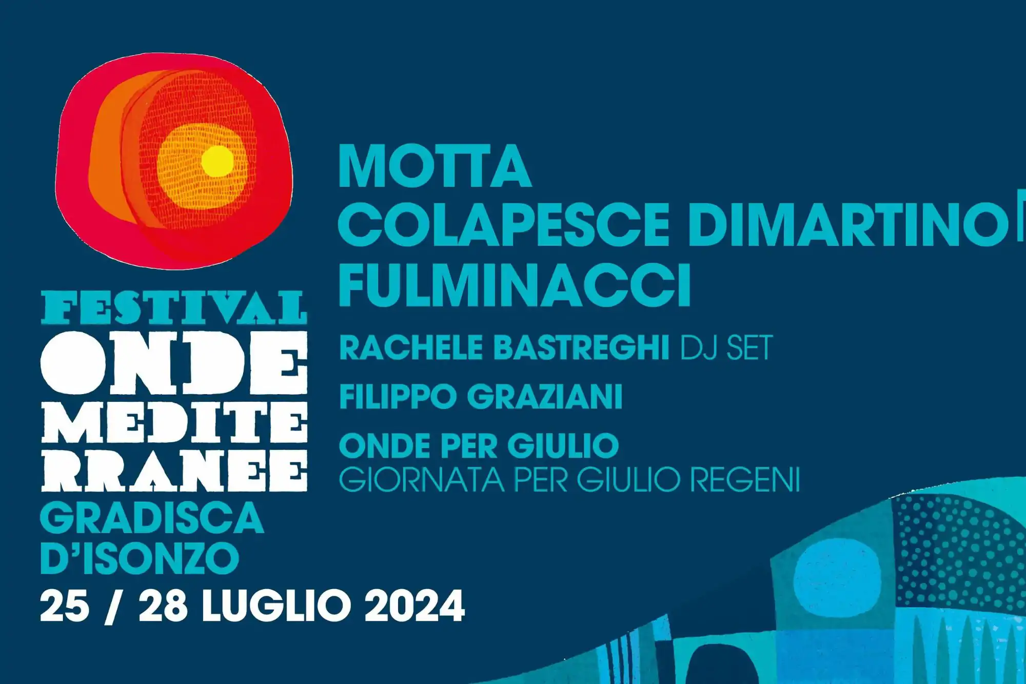 Gradisca d'Isonzo 28ª edizione di Onde Mediterranee 2024