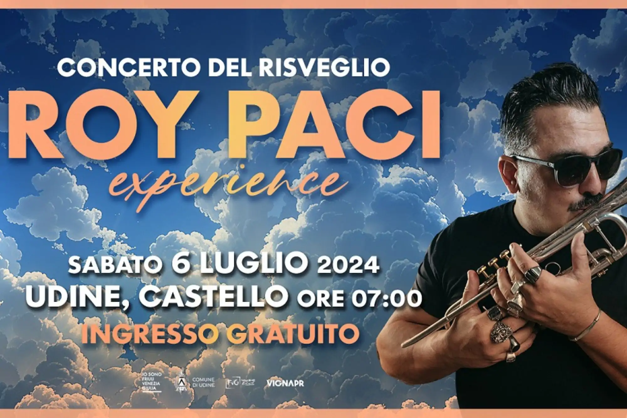roy paci a udine per il conceto del risveglio 2024