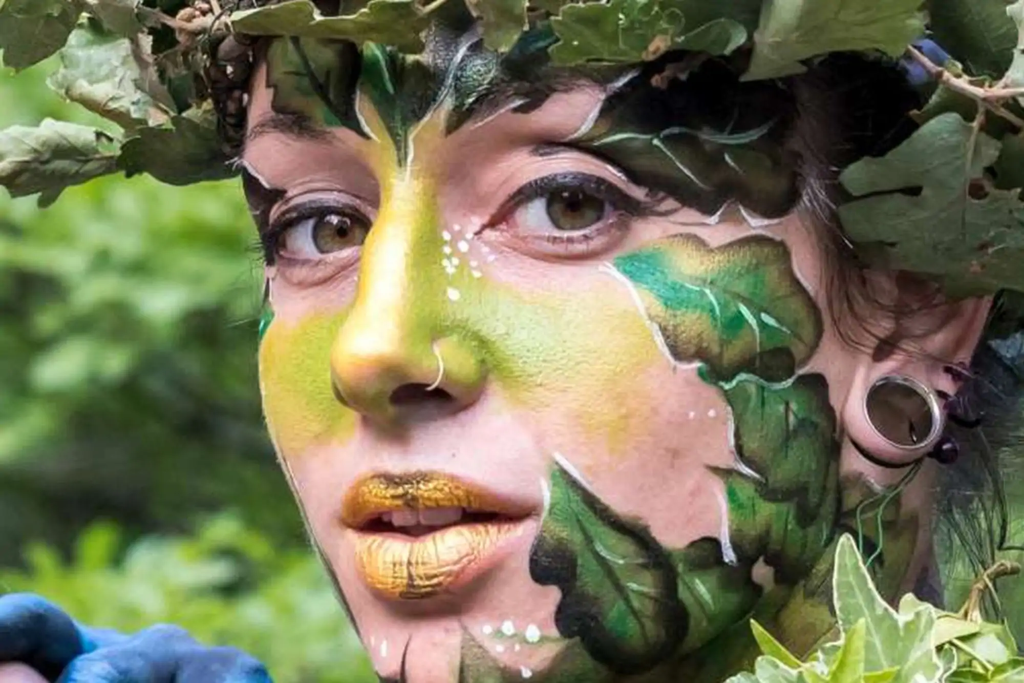 triskell festival celtico internazionale trieste bodypainting