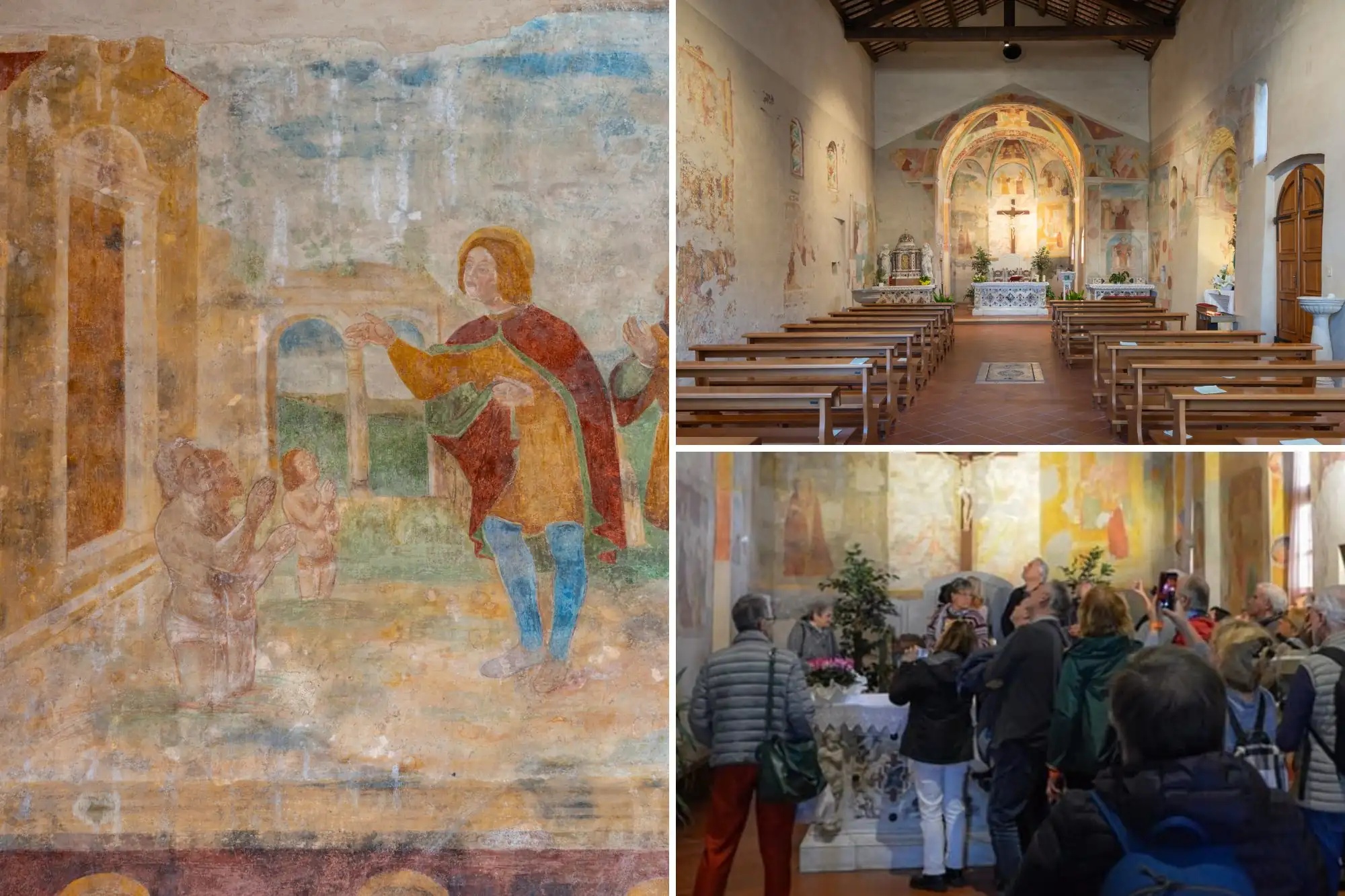 La Chiesa di San Martino svela i suoi affreschi medievali in una visita guidata tra arte, pane e memoria, a Terzo di Aquileia il 18 ottobre 2025