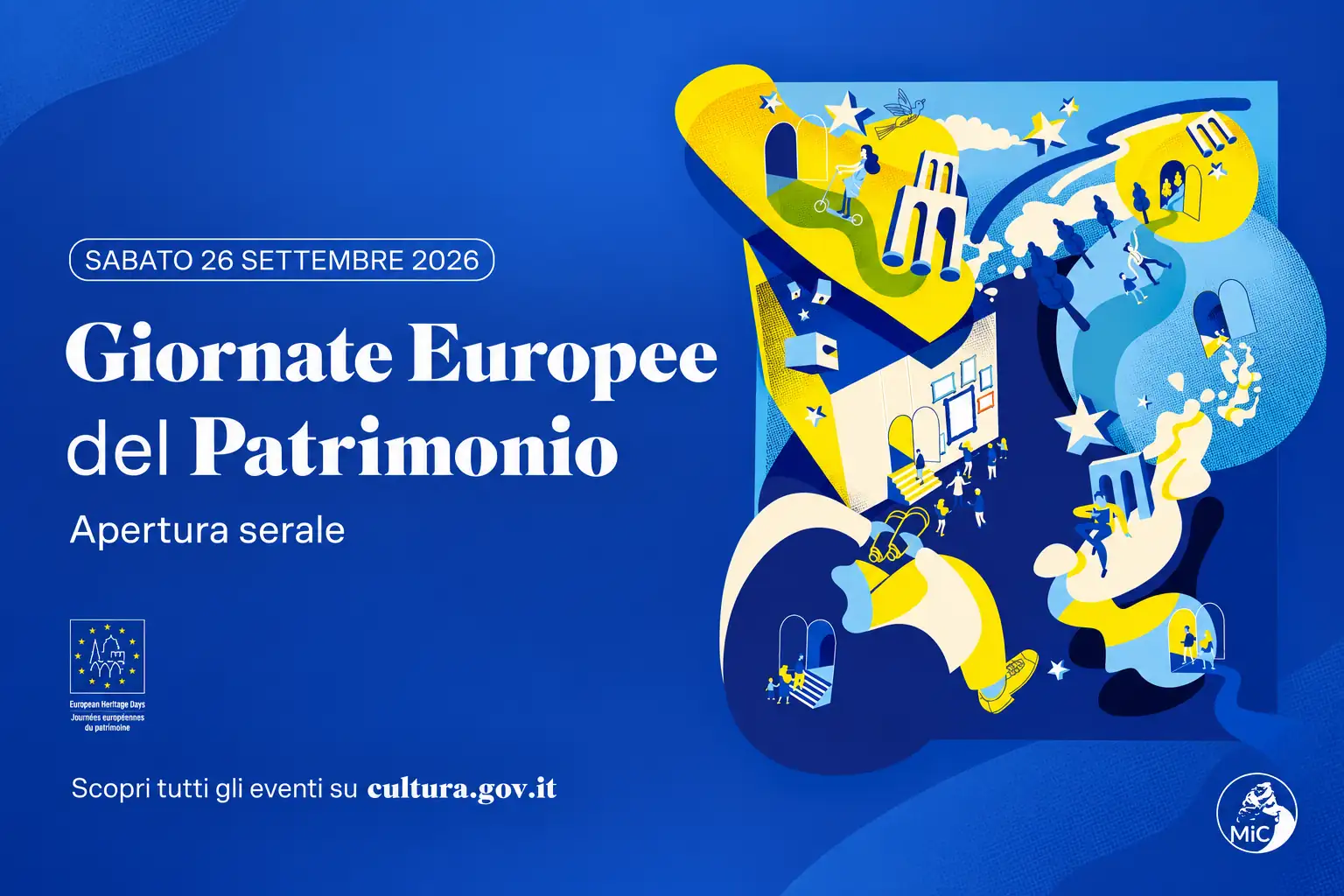 Locandina Giornate Europee del Patrimonio 2026
