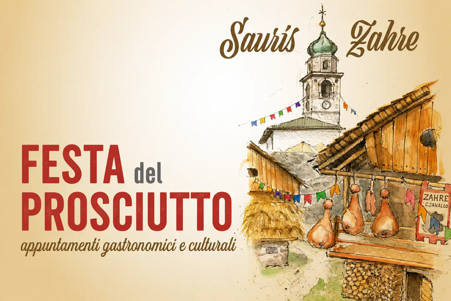 festa del prosciutto a sauris luglio 2026