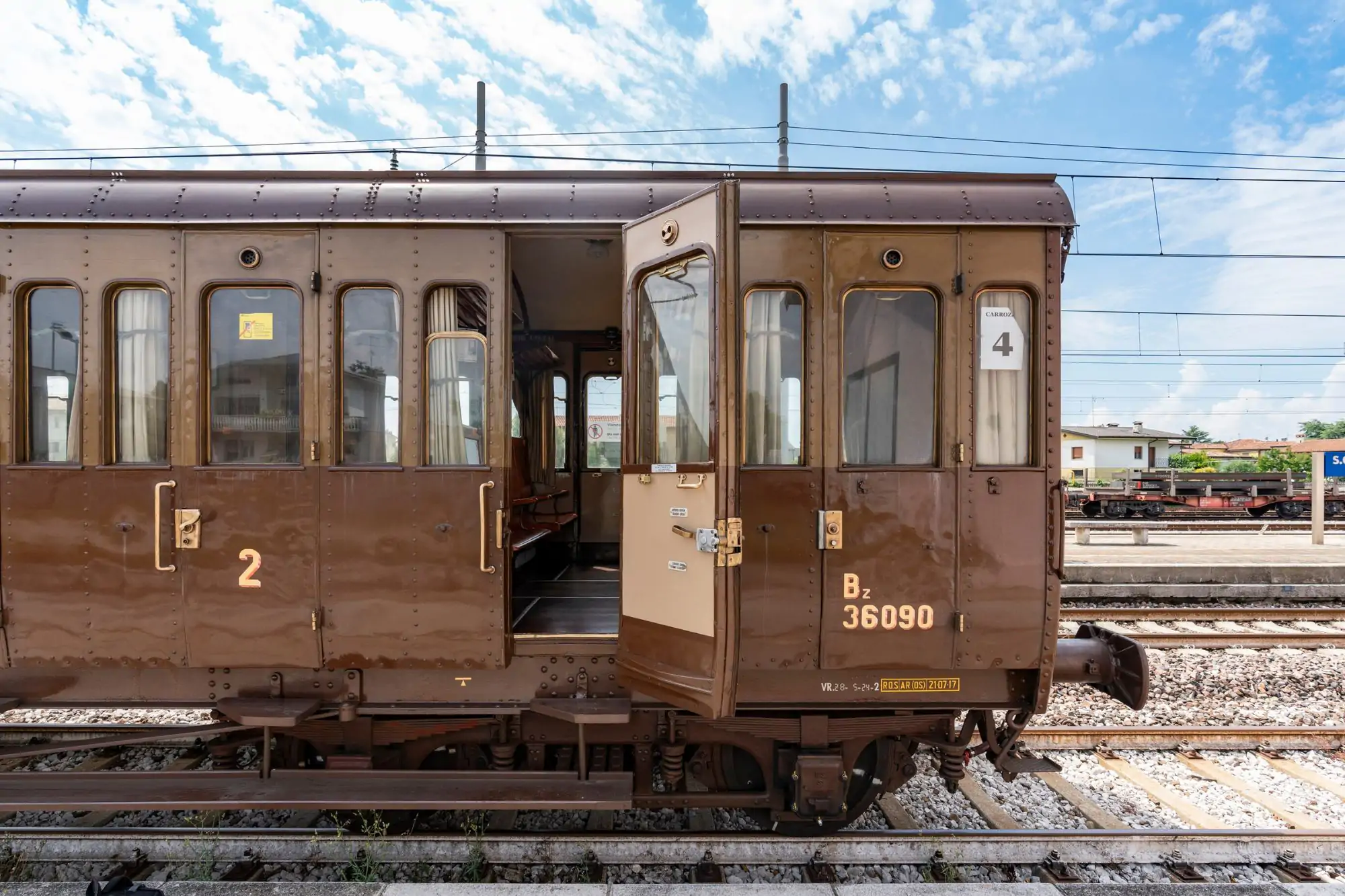 Treno storico Centoporte in viaggio tra i paesaggi del Friuli Venezia Giulia