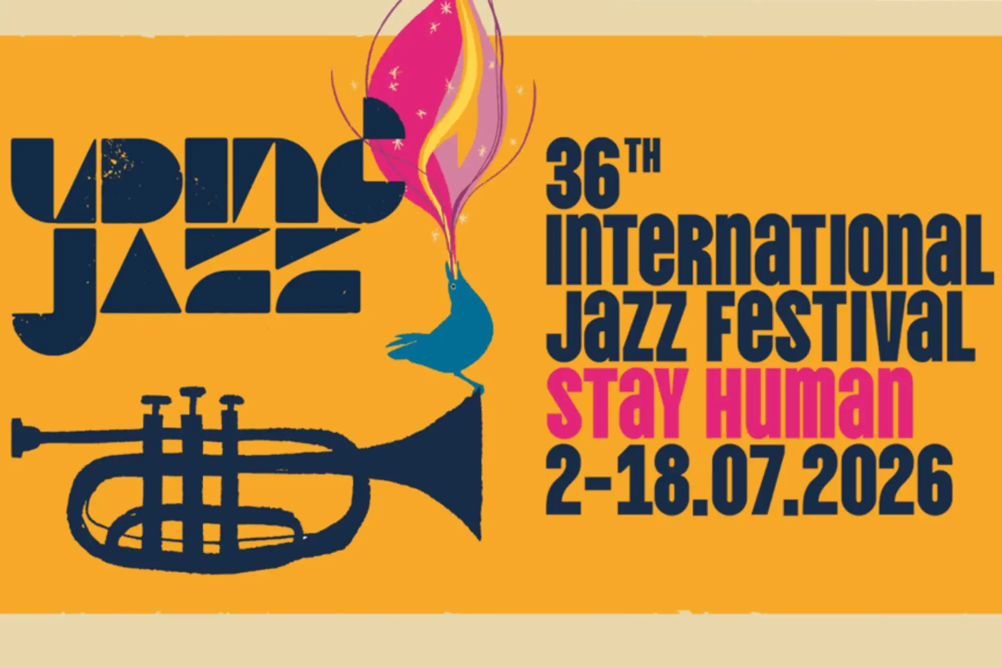 Udin&Jazz 2026, tema Stay human