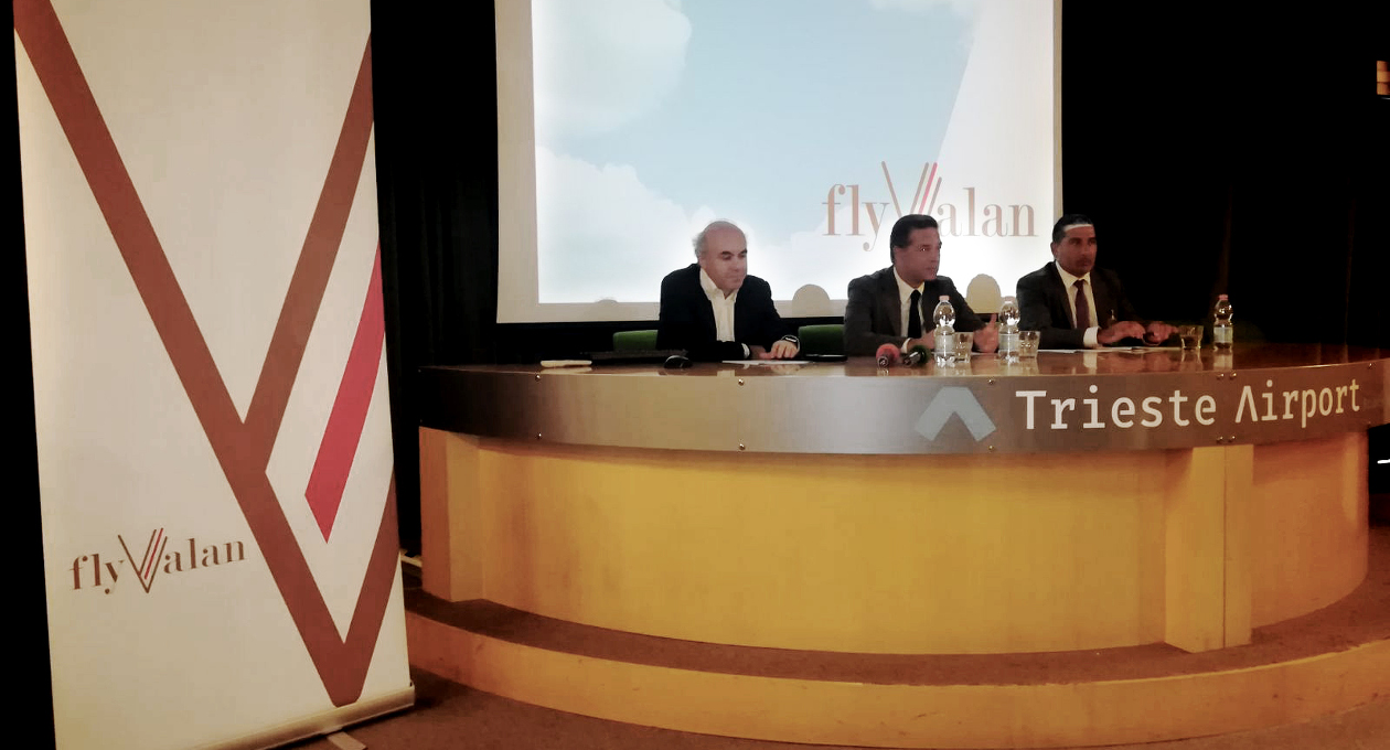 Trieste Airport_conferenza stampa FlyValan_