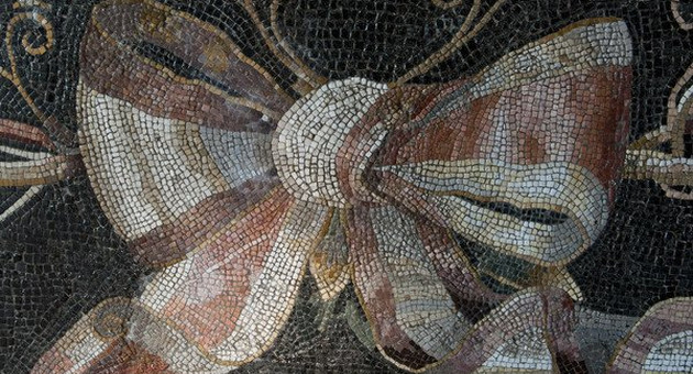 mosaico fiocco nodo aquileia
