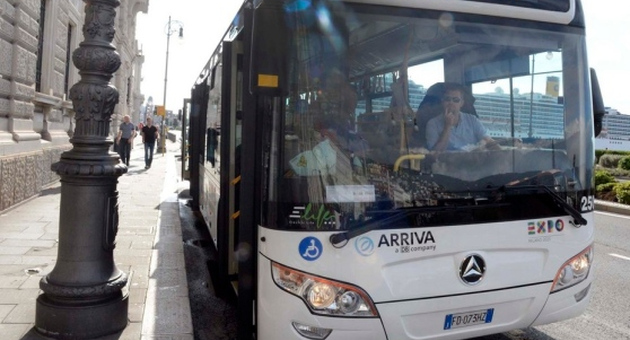 trieste bus elettrico