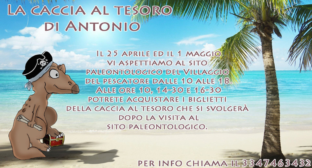 antonio caccia al tesoro