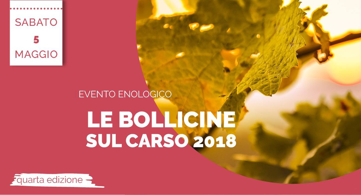 le bollicine sul carso 2018