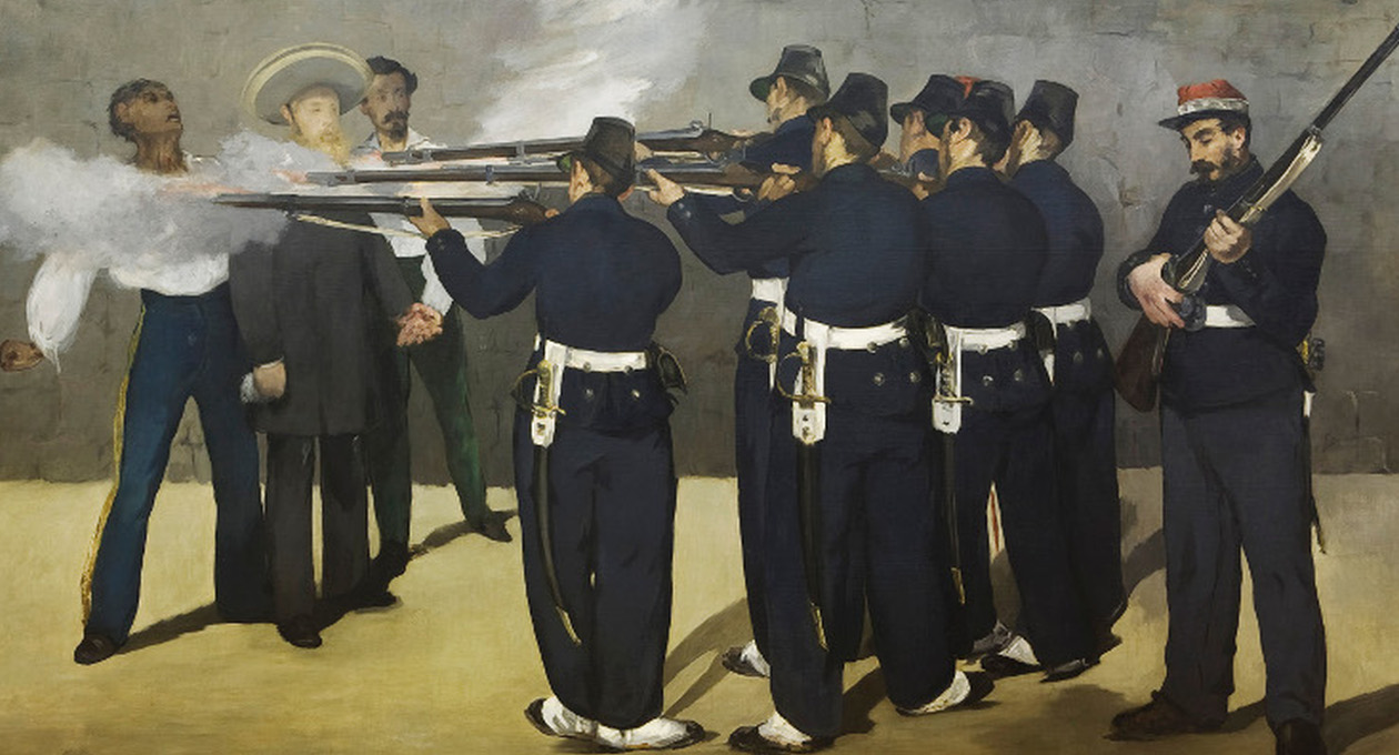 Edouard_Manet__L_esecuzione_dell_Imperatore_Massimiliano__Londra_particolare