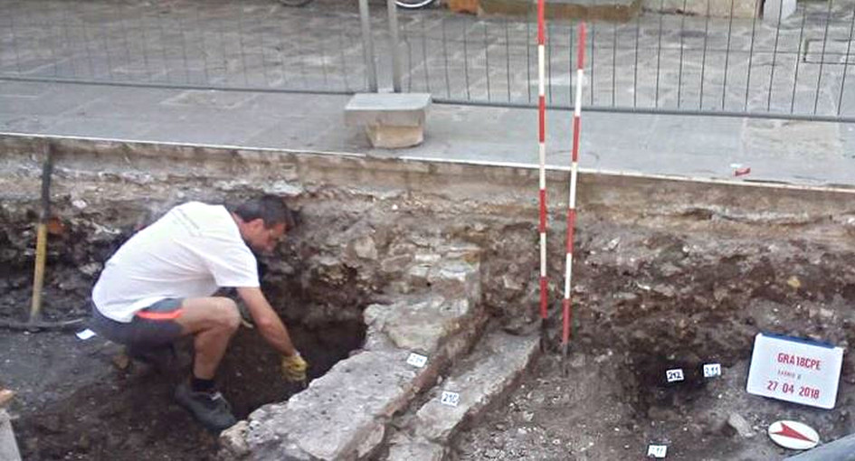Grado Scavi campo Patriarca Elia 2018