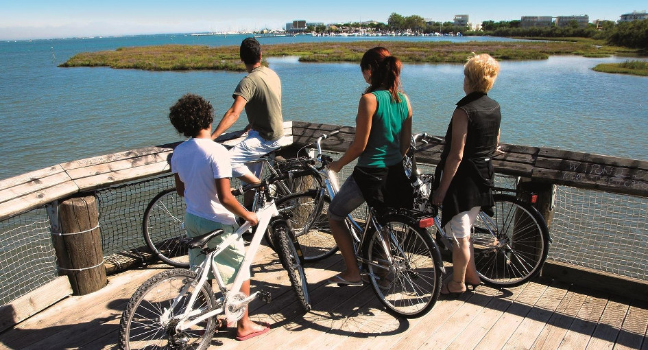lignano bici ciclabile