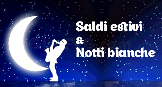 notte bianca saldi