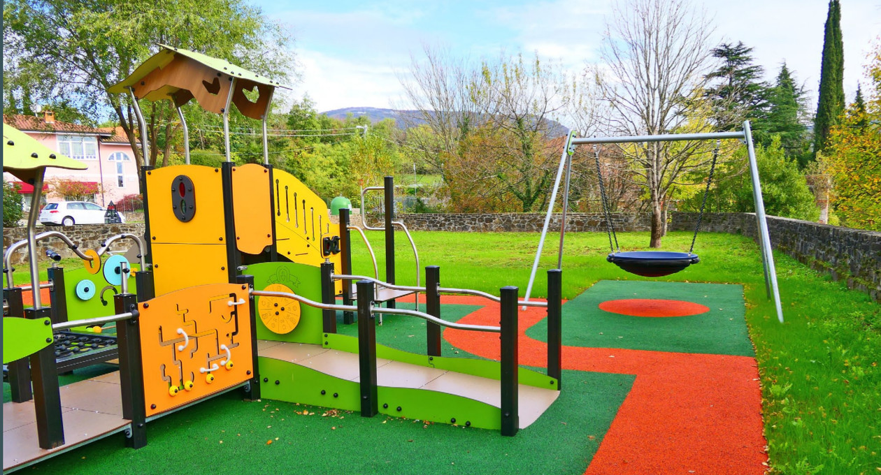 Area Giochi Inclusiva Gorizia Parco Piuma