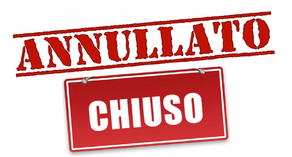 annullato chiuso