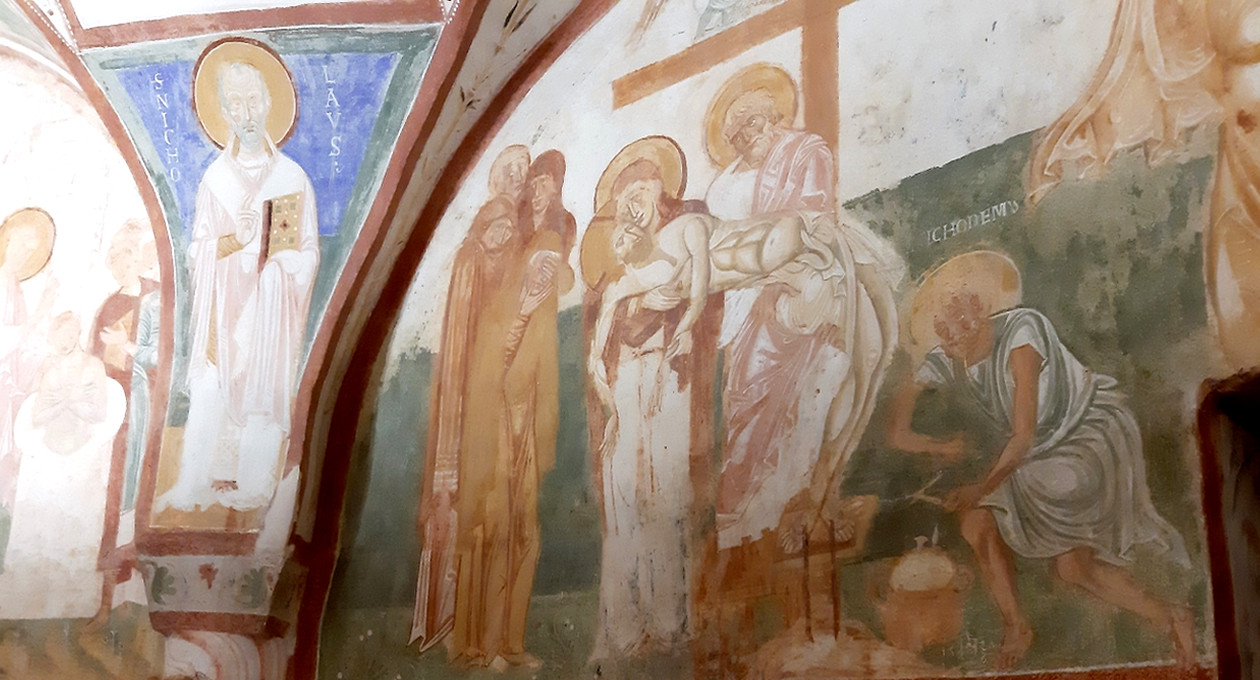 aquileia cripta affreschi