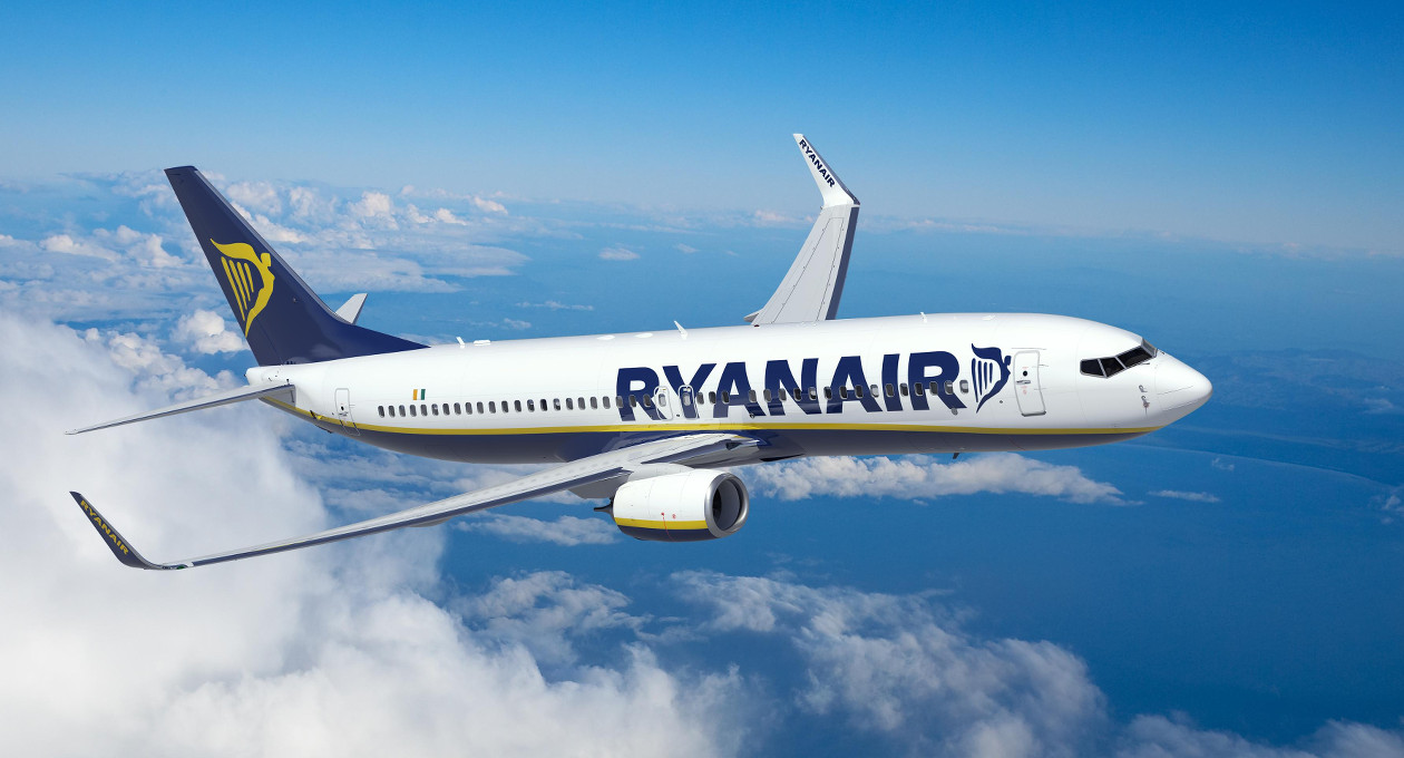 Ripartenza di 5 collegamenti Ryanair da Trieste Airport